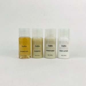 Dallin 30ml Tropical Coconut Collection with Round Bottle and Transparent Screw Cap.