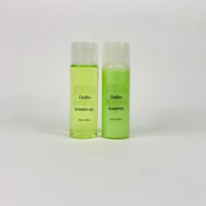 Dallin 50ml Lemongrass Collection with Round Bottle and Transparent Screw Cap.